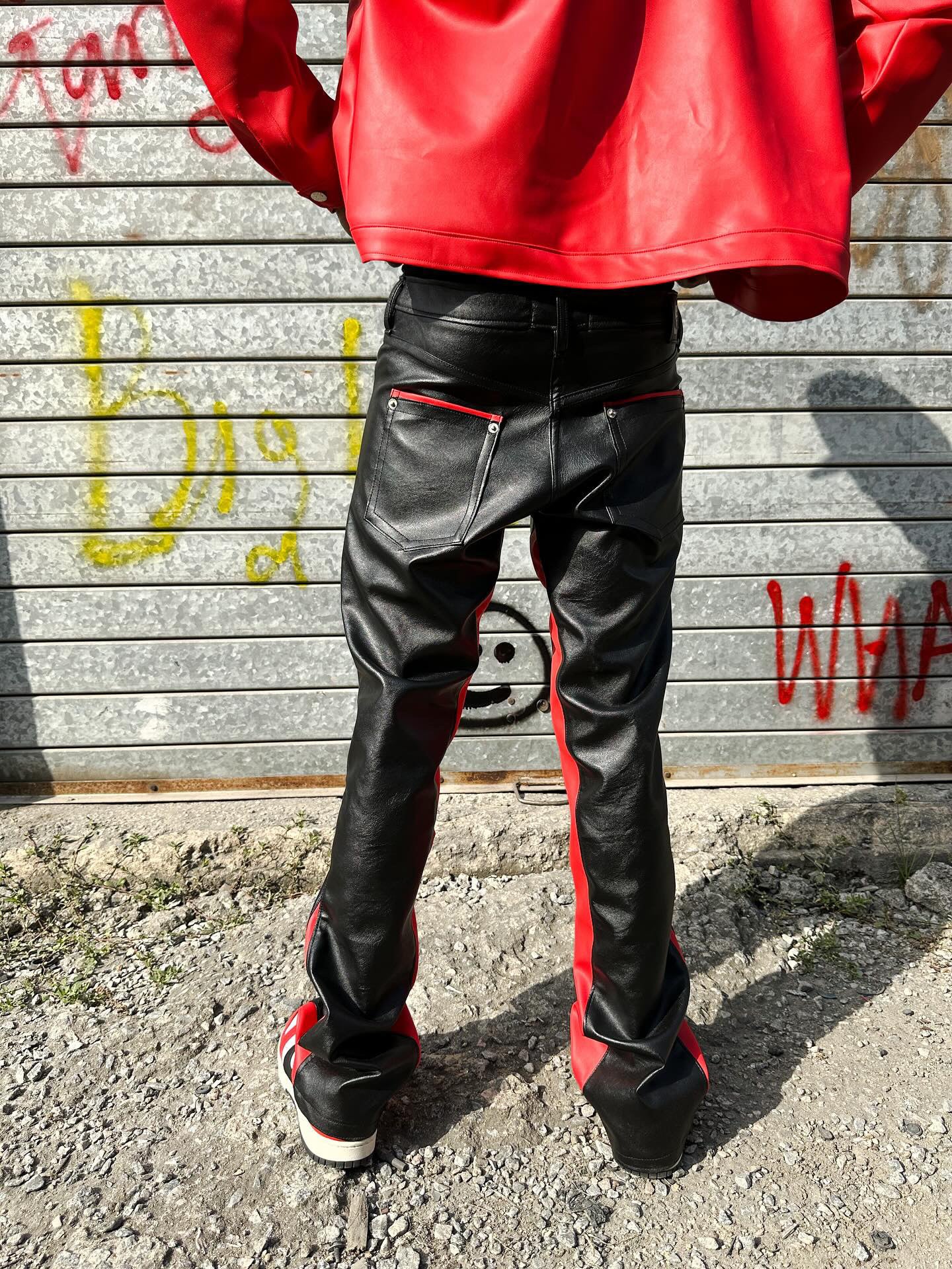 VIBRANT LEATHER PANT