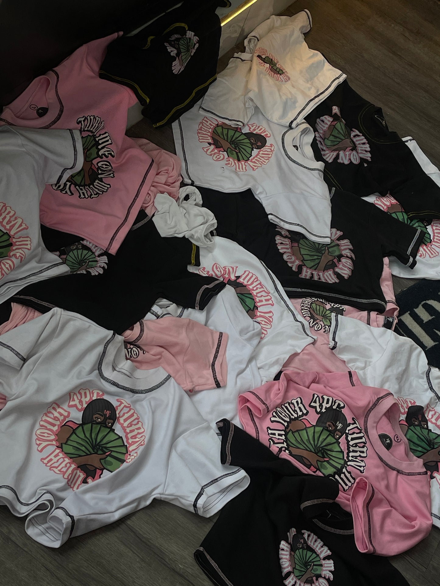 'TURN ME ON' CROP TOP