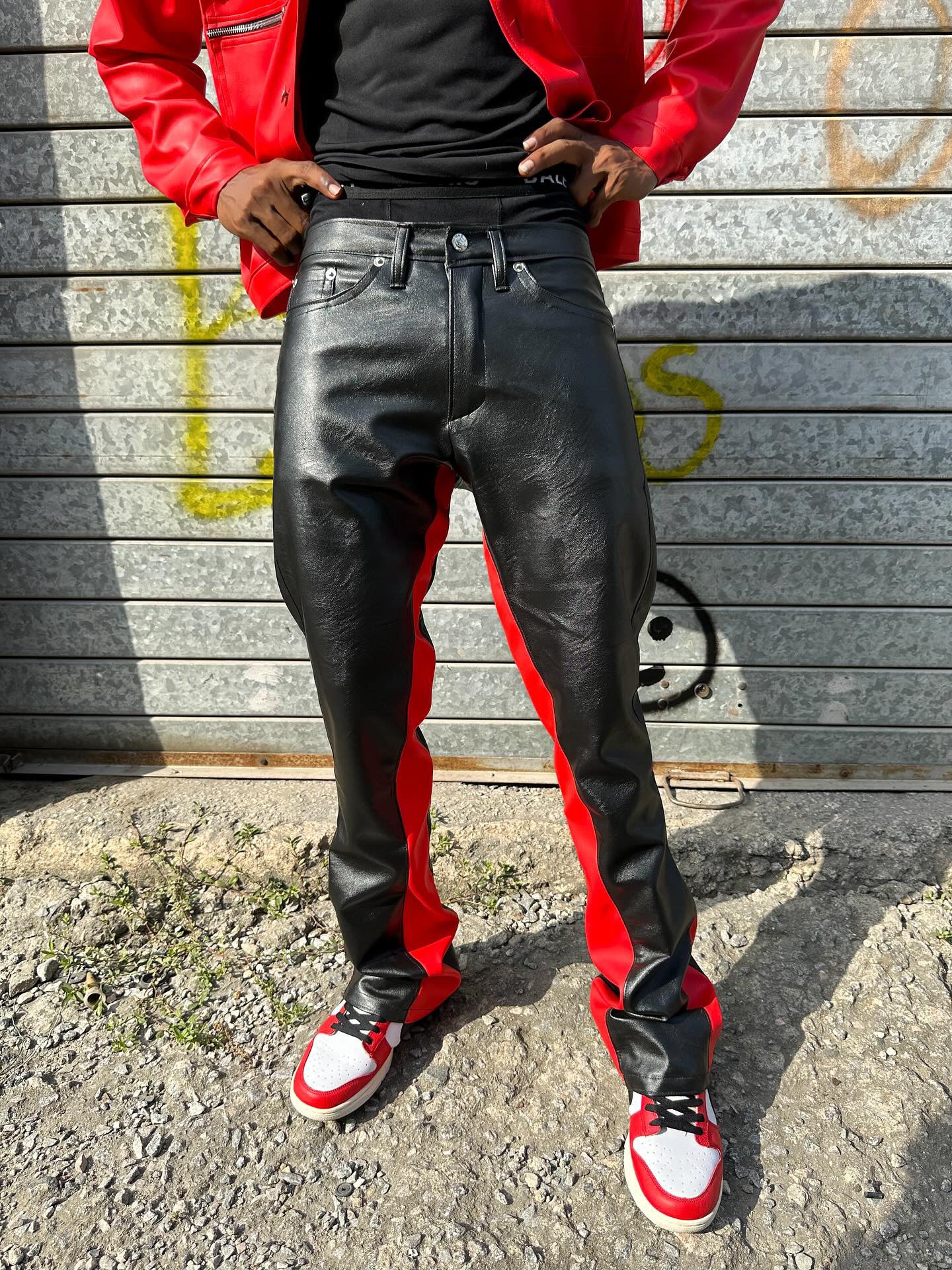 VIBRANT LEATHER PANT