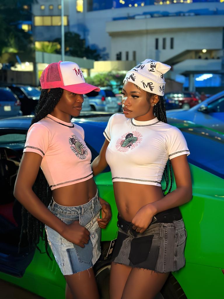 'TURN ME ON' CROP TOP